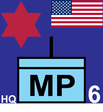 6th Train Headquarters and Military Police marker
